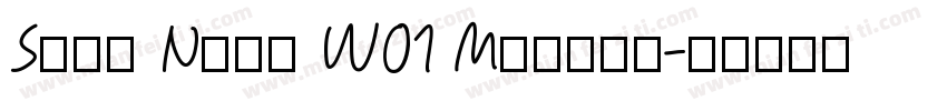 Sina Nova W01 Medium字体转换